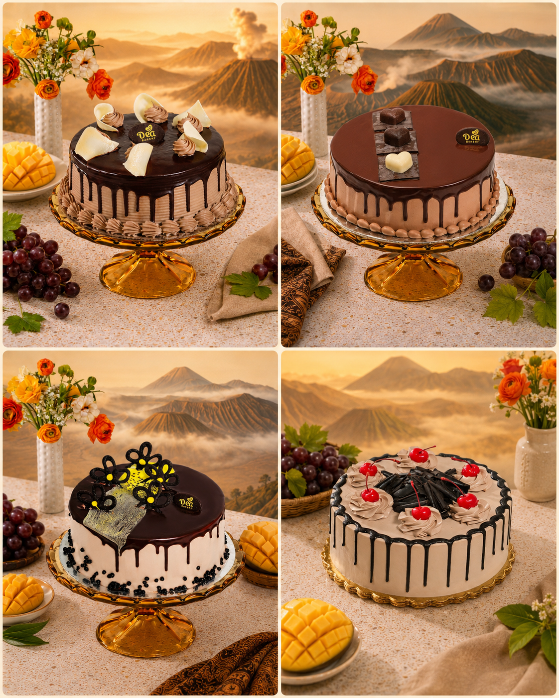 kue tart coklat Dea Bakery probolinggo