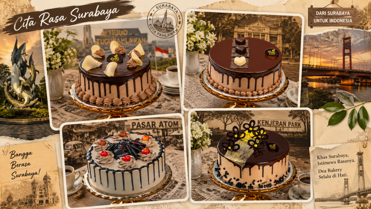 kue tart coklat Dea Bakery surabaya