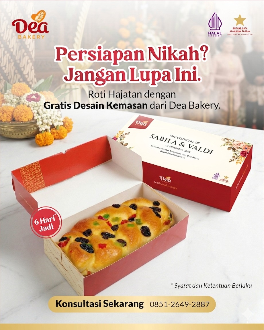 roti hajatan Dea Bakery